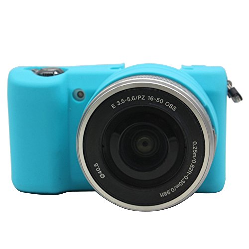 Market&YCYProfessional Easy Cover Camera Protective Camera Silicone Protective Case,For Sony A5000/A5100 Camera - Blue