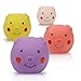 Pig Latex Puppy Toy Soft Rubber Dog Squeaky Toy Squeaky Dog Balls Funny Dog Toys for Puppy Small Pets Dogs 4PCS/Set