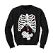 TeeStars - Gingerbread Skeleton Christmas Rib Cage Xray Cute Kids Sweatshirt