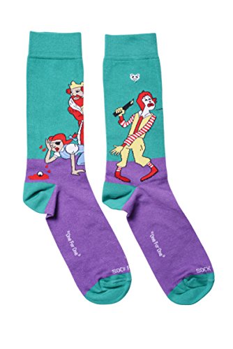 Food Fight socks from the Sock Panda