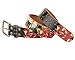 Ed Hardy EH3131 Open Mouth Tiger Girls-Leather Belt