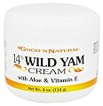Good 'N Natural 14% Wild Yam Cream with Aloe & Vitamin E 4 oz FRESH Good Product
