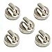 Kitchen Basics 101 DG64-00472A DG64-00347B Dial Knob Replacement for Samsung Range Oven 5 Pack
