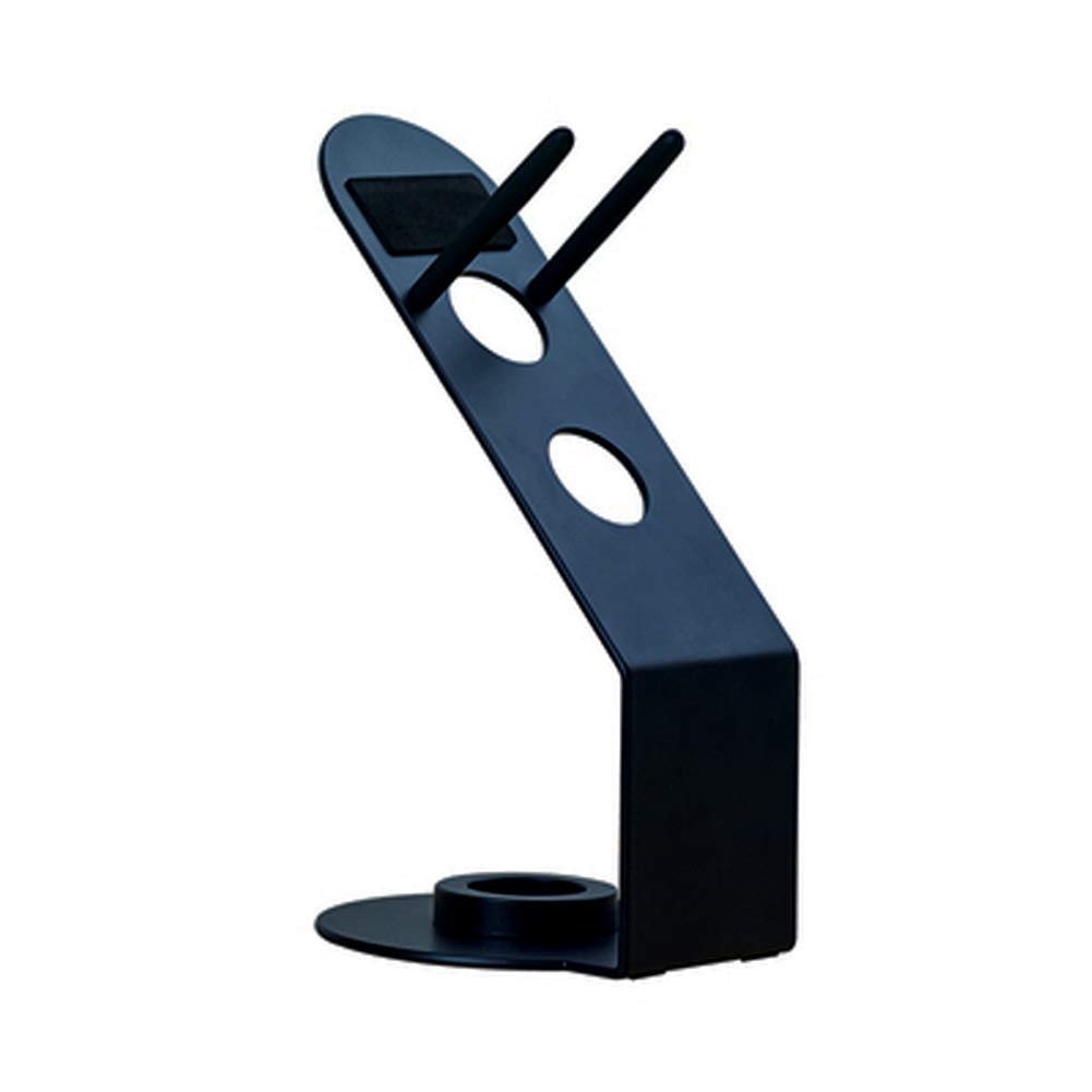 Fosheng (Black) Blow Dryer Stand for Dyson Supersonic - Bathroom Vanity Countertop Storage Organizer