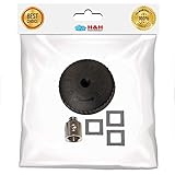 (H&H) HVAC Deluxe STEAM HOT Water Universal FIT All Radiator Valve Replacement Handle