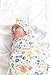 Large Premium Knit Baby Swaddle Receiving Blanket 