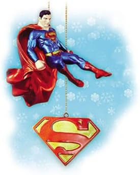 Dc Direct Superman Resin Ornament Set