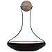 Classic Glass Wine Decanter with Wooden Ball Stopper and Decanter Dryer Stand. By Lily's Home