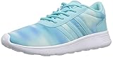 adidas NEO Women's Lite Racer W Running Shoe, Clear Aqua/Ocean/White, 9 M US