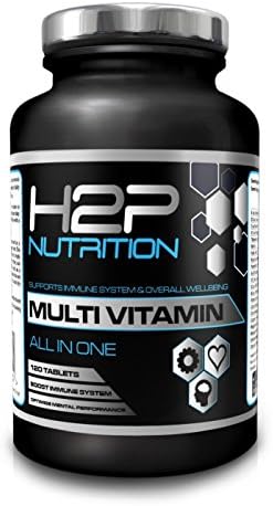 ★ Multivitamin Tablets (60 Day Supply/Optimize Your Health and Strengthen Your Immune System/Packed with Vitamin C, D, A and B Vitamins, Biotin, Zinc and More/Made in The UK