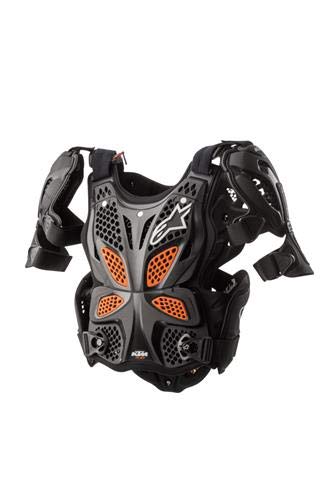 image for KTM A-10 FULL CHEST PROTECTOR (XL/XXL) 3PW1920406, mens, Black/Org