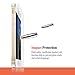 iPhone SE Screen Protector, ZiBay iPhone SE/iPhone 5S / iPhone 5 / iPhone 5C Ultra Clear Glass Screen Protector [Tempered Glass] 0.3mm Thickness [Anti-Fingerprint] (2 Packs)