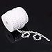 BlastCase 99 ft Clear Crystal Like Beads by the roll Wedding Decorations