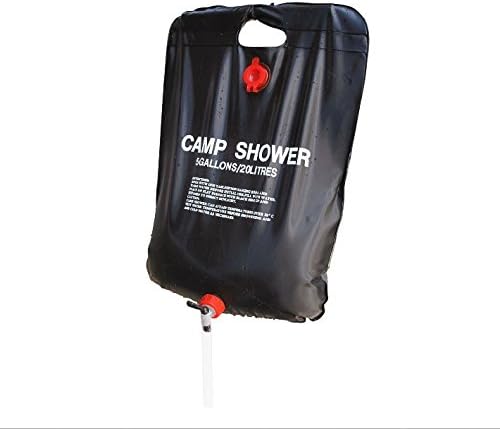 Go Out Camping New Arrival 20L Camping Hiking Solar Heated Camp Shower Bag Outdoor Shower Water Bag