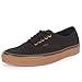 Vans Unisex's Low Neck Sneakers, Black Schwarz Black Rubber, 44 EU