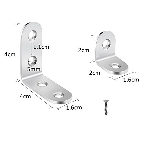 2 Brackets+Yotako+Stainless+Fastener+Support