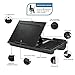 LapGear Ergo Pro Lap Desk with 20 Adjustable Angles, Mouse pad, and Phone Holder – Black – Fits up to 15.6 Inch laptops – Style No. 49408thumb 1