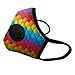 Vogmask Premier Filtering Mask | VMCV | Protection from Microscopic Particles | Reusable | Sizes S-XL (Large, Parrot)