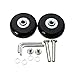 Micnaron Luggage Case Wheels with ABEC 608zz Bearings, Inline Outdoor Skate Replacement Wheels with Multiple Sizes, One Set of (2) Wheels