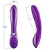 G-SPOT Silicone Electric Vibrator – HIPLAYGIRL 12 SPEEDS Warming Vibrating Sex Toys, USB Rechargeable Clitoris Vagina Stimulator Adult Sex Massager for Sex Games – Purplethumb 4