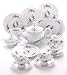 Wawel Tea with Grace European 16-Piece Fine China Tea Set for Children (Rose Garden) - Service for Four