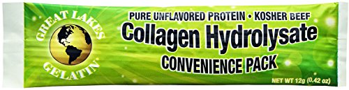 image for Great Lakes Gelatin Bundle - 10 Single Serve Packets of Collagen Hydro