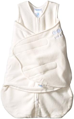 Halo Saft Dream Wearable Blanket with swaddle wrap, Newborn, Cream, Micro-Fleece