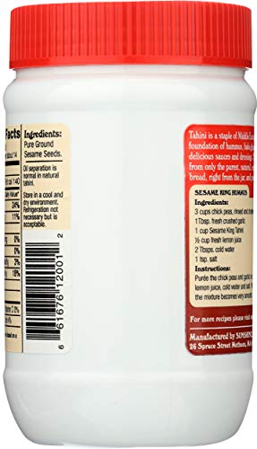 Sesame King, Tahini, 16 Ounce