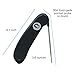GUSO Instant Read Thermometer Digital Electronic Food Thermometer Barbecue Meat Thermometer with Collapsible Internal Probe for Grill Cooking Meat Kitchen Candy ,Accurate Internal Temperature