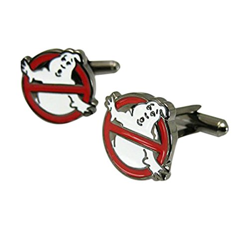Ghostbusters Movie Logo Color Cufflinks with Giftbox