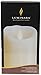 Luminara Flameless Vanilla Scented Moving Flame Candle with Timer (9 Ivory)