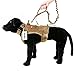 yisibo Comfortable Molle Tactical Dog Harness Military K9 Working Water-Resistant Hiking Dog Vest with Handle,Large (27.5