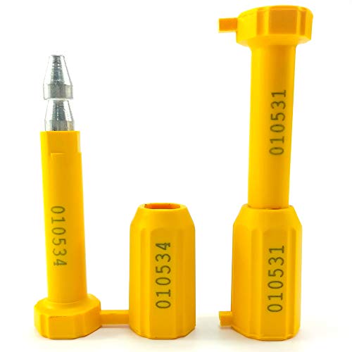 Shipping Container Security ISO17712 (10pcs x Yellow) British Trucking