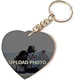 GiftsOnn Square Shape Photo Print wodden 4 Keychains Keyring - gift for boy,girl,hubby,wifey,Anniversary,Birthday gift, gifts for rakhi, gifts for brother