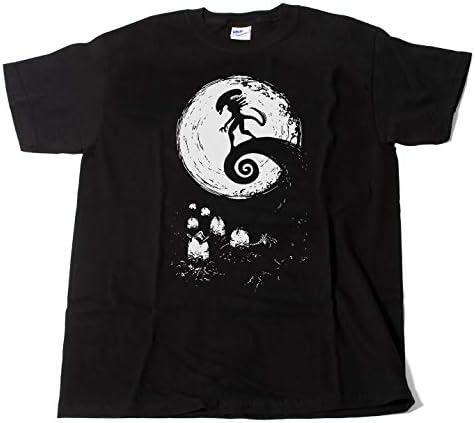 Alien Xenomorph T-Shirt Mash Up The Nightmare Before Christmas Unisex Men's & Ladies