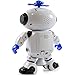 KIDSTHRILL Dancing Robot –Musical and Colorful Flashing Lights Kids Fun Toy Figure – Spins and Side Steps