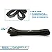 Garage Fit Assisted Pull-Up Bands, Pull Up Bands, Stretching Bands (Single Unit), Pull-Up Assist Bands, Workout Bands, Pull Up Elastic #2 Black (S) 50-75 lbs. 7/8