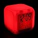 CooCu Colour Change Glowing LED Alarm Clock display Time , Data , Week ,Temperature and Sleeping