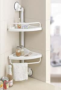 CathayBest Estantería Esquina Baño, Estante Rinconera Ducha/Cocina