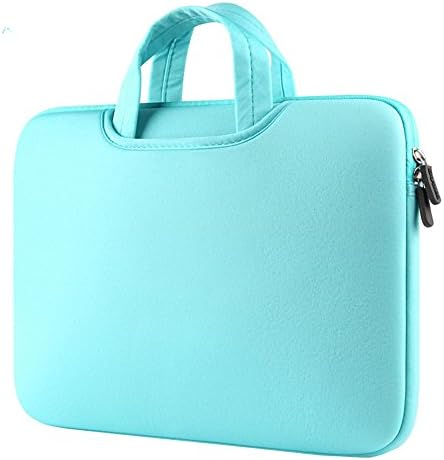 Ecokaki Women’s Laptop Handbag Liner Package Computer Bag Laptop Sleeve Case Tablet Cover Bag Light Green