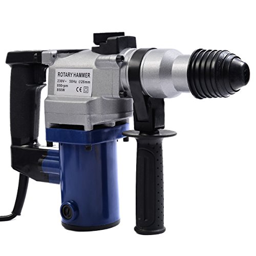 850W Electric Rotary Hammer Drill SDS Chisel Bits Demolition Kit w/ Case New