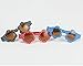 Sophia's Doll Sunglasses Pack of 3, Fits 18 Inch Girl Dolls or 15 Inch Baby Dolls | Polka Dot Flower Sunglasses in Blue, Red and Black