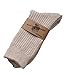 Lian LifeStyle Women's 6 Pairs Knitted Wool Socks One Size 7-10