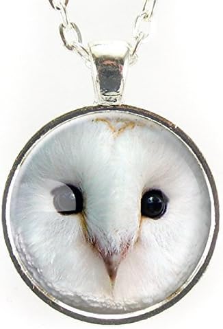 Barn Owl Necklace, Bird Jewelry, Christmas Gift Ideas For Her