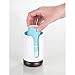 mDesign Decorative Ceramic Disposable Paper or Plastic Cup Holder Dispenser for Bathroom Vanity Countertops - Use for Water, Mouthwash, Rinsing - White/Bronze