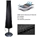HearCare Owlike Umbrella Waterproof Covers, Patio Shade Fabric Umbrella Storage Bag with Zipper and Telescopic Rod for 7ft to 11 ft Outdoor Umbrellas