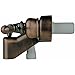 Builders Shoppe 3210BZ/4120BZ RV/Motorhome Replacement Non-Metallic Two Handle Tub Shower Faucet Valve Diverter with Matching Hand Held Shower Set Brushed Bronze Finish