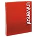 Universal 10250 Pressboard Classification Folder, Letter, Four-Section, Red (Box of 10)