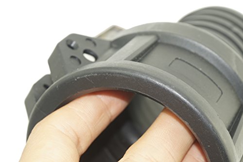 2-Inch 1000Liter Heavy Duty Poly Polypropylene Cam Groove Fitting, IBC Water Tank Hosetail Camlock Coupling connector Valve Garden Fire Pump Hose Fitting hose tail adapter Valve