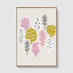 Framed Home Artwork Nordic Style for Living Room Bedroom